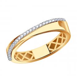 Золотое кольцо Grant GR0101585 с бриллиантом GR0101585 фото