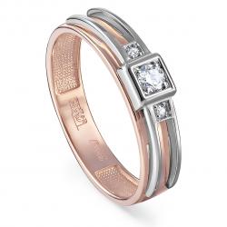 Золотое кольцо KABAROVSKY K11-01253-1000 с бриллиантом K11-01253-1000 фото
