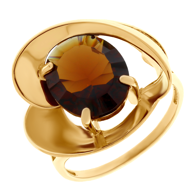 Золотое кольцо Александра кл1996-34ск с гранатом