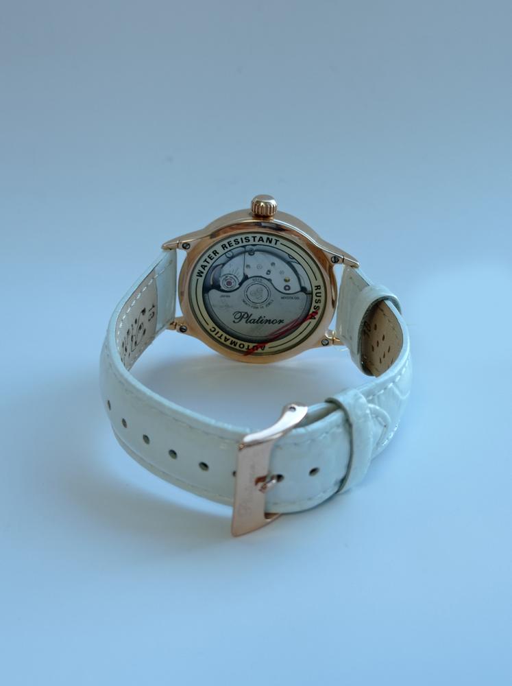 Золотые часы Platinor-Чайка П42250-РБ