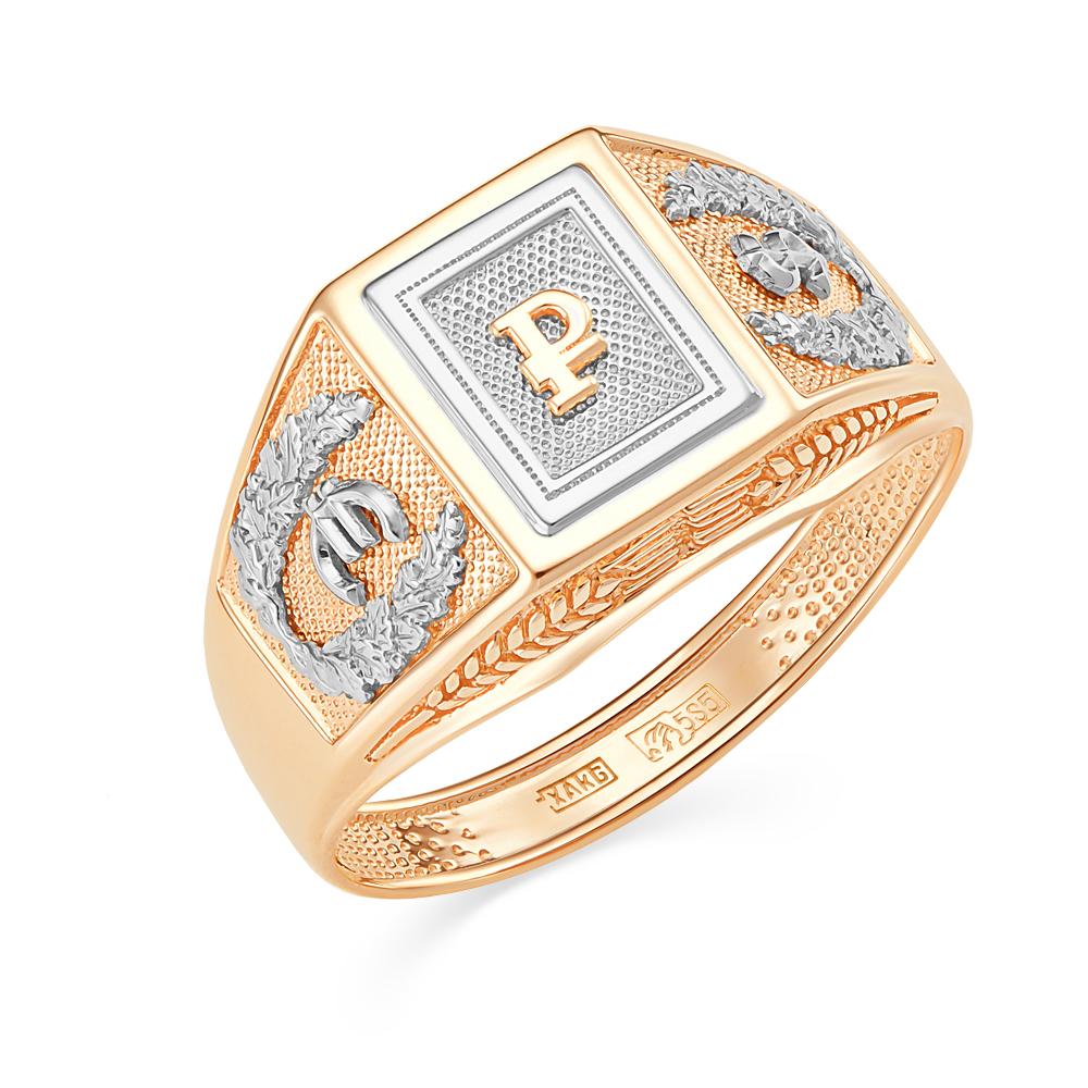 Золотое кольцо Караваевская ювелирная фабрика 01-0052