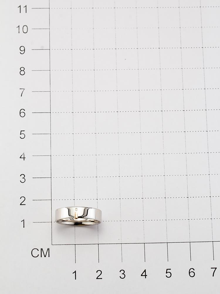 Серебряное кольцо Алькор с золотой накладкой и бриллиантом 01-2224/000Б-00