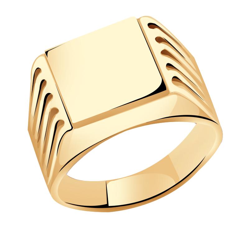 Золотое кольцо Золотые узоры 01-7476