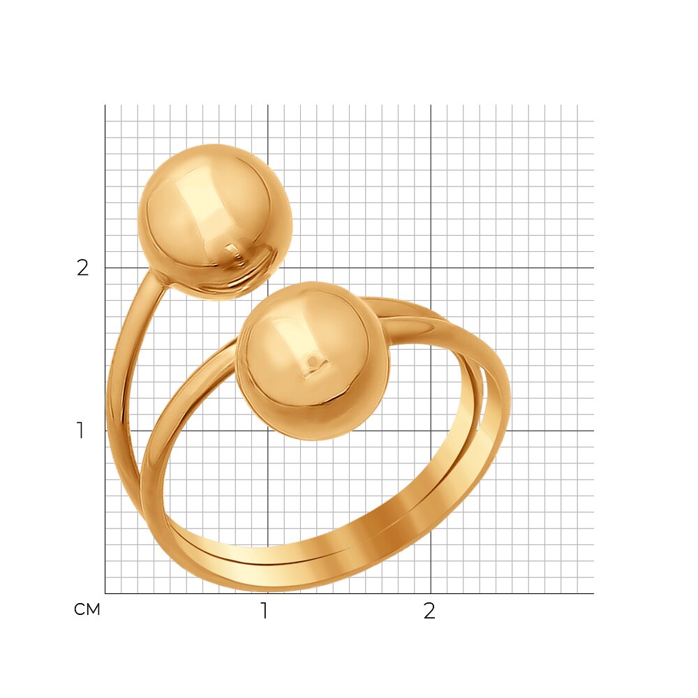 Золотое кольцо SOKOLOV 016836