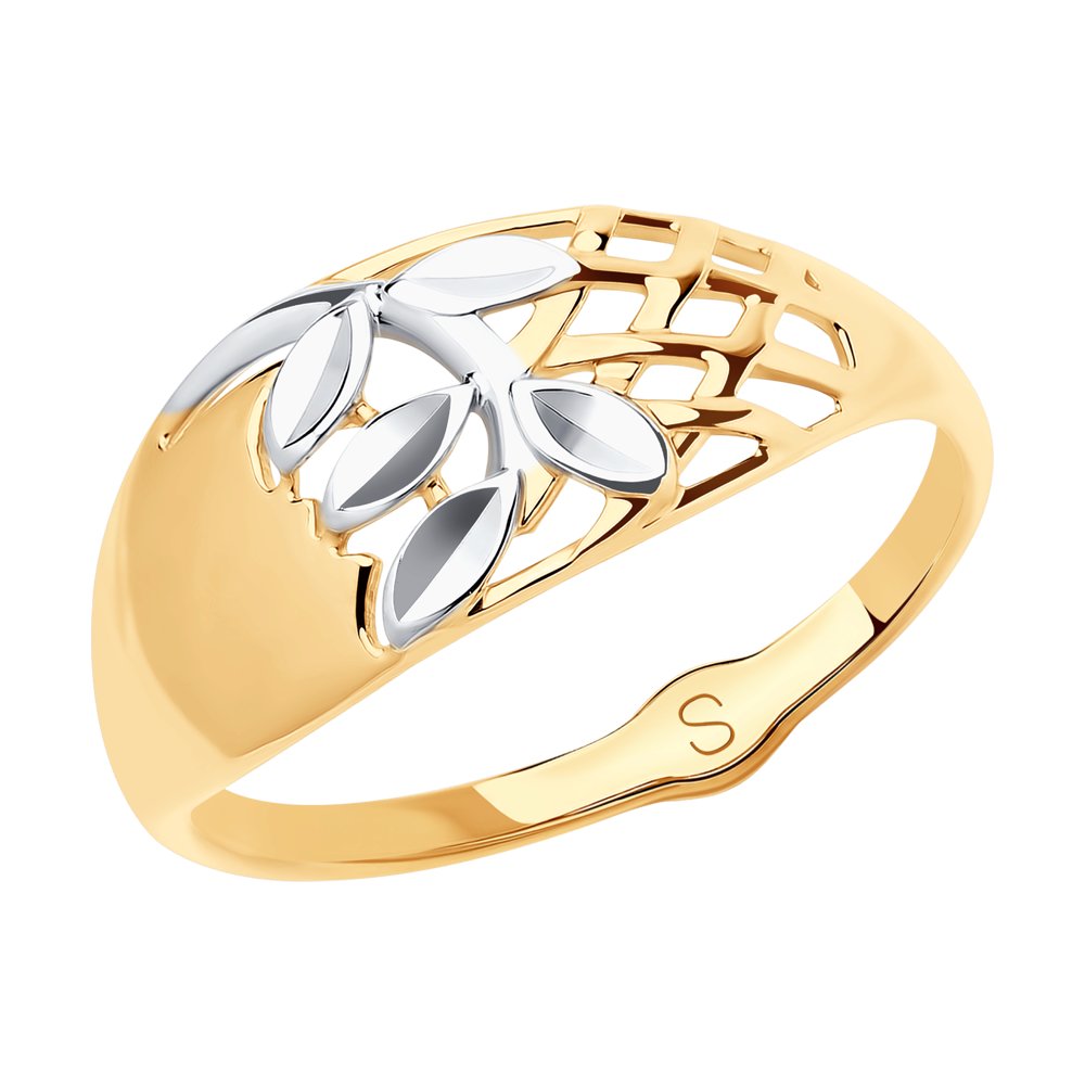 Золотое кольцо SOKOLOV 018082