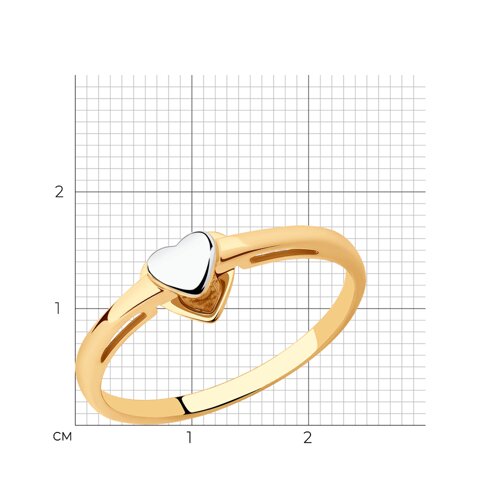 Золотое кольцо SOKOLOV 018791