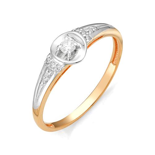 Золотое кольцо Мастер Бриллиант 01M1-105-971 с бриллиантом