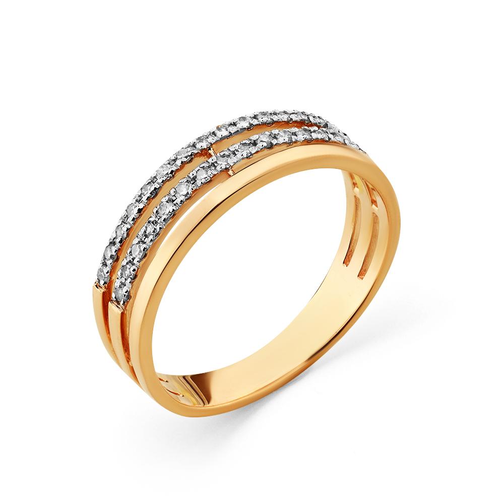 Золотое кольцо Мастер Бриллиант 01M1-108357-00-70 с бриллиантом