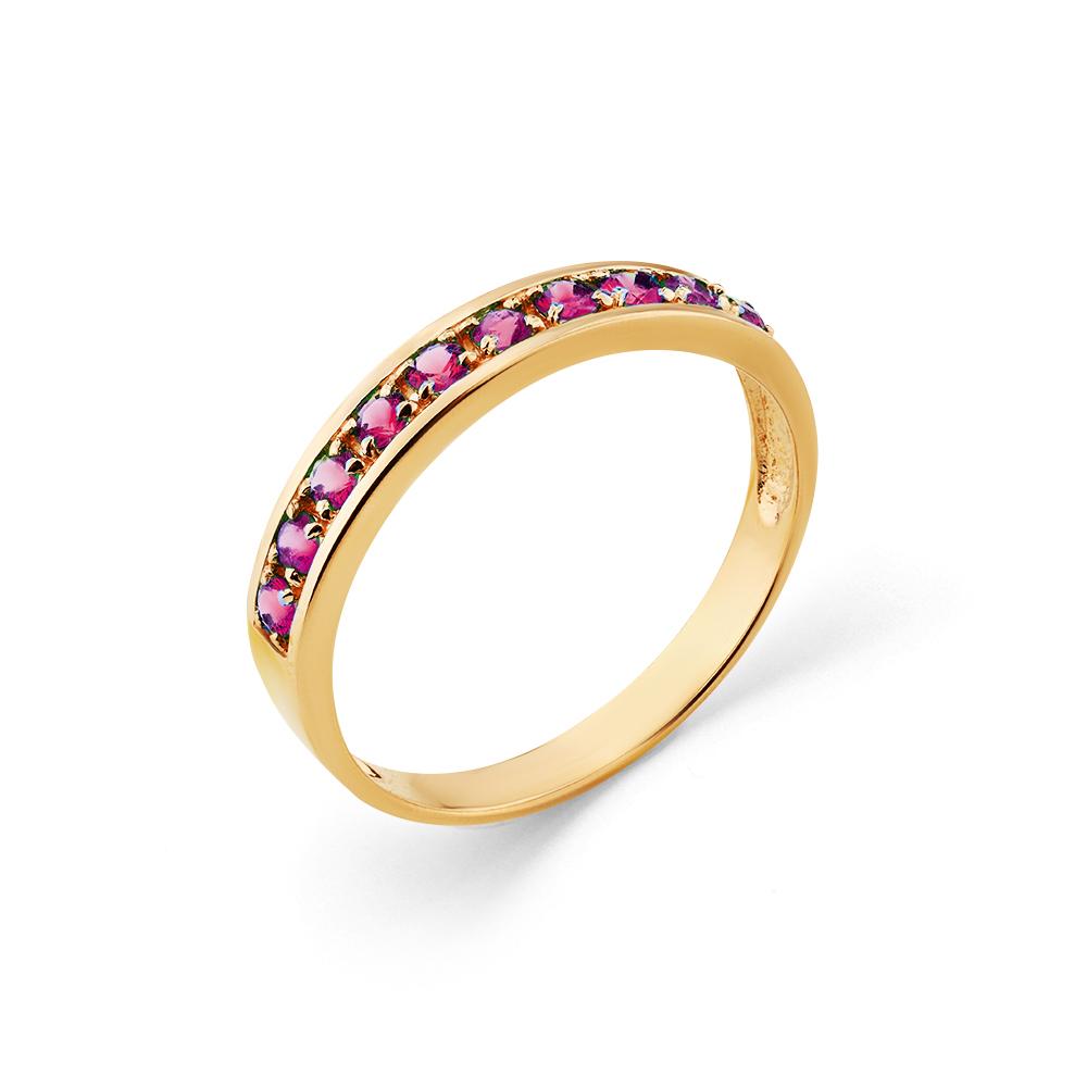 Золотое кольцо Мастер Бриллиант 01M1-108358-00-03 с рубином