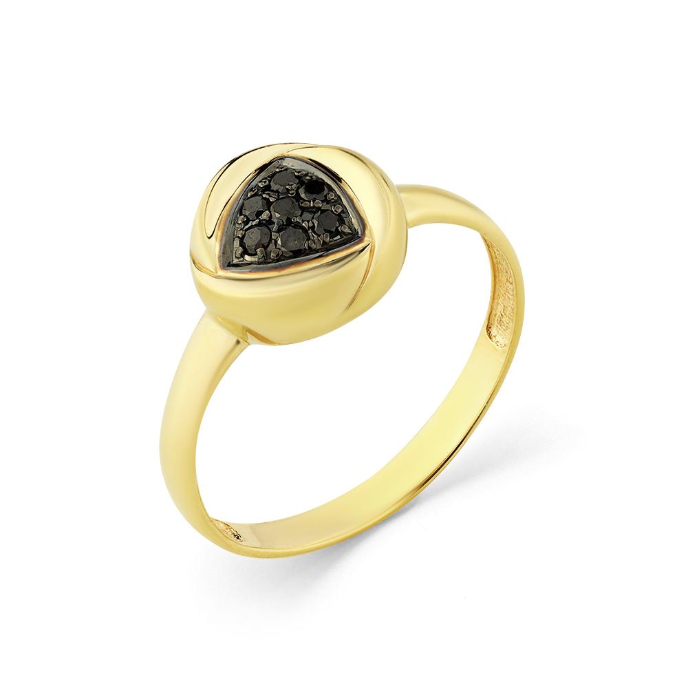 Кольцо из лимонного золота Мастер Бриллиант 06M1-308365-00-48 с бриллиантом