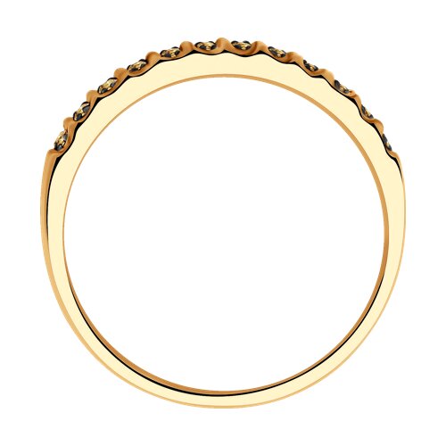 Золотое кольцо SOKOLOV 1012208 с бриллиантом