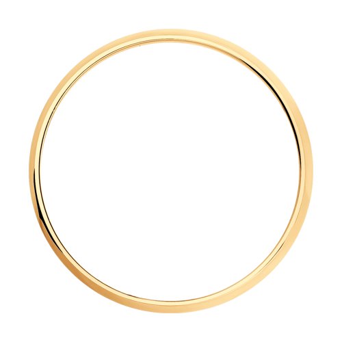 Золотое обручальное кольцо 2 мм SOKOLOV 110032