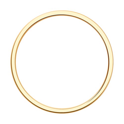 Золотое обручальное кольцо 4 мм SOKOLOV 110200