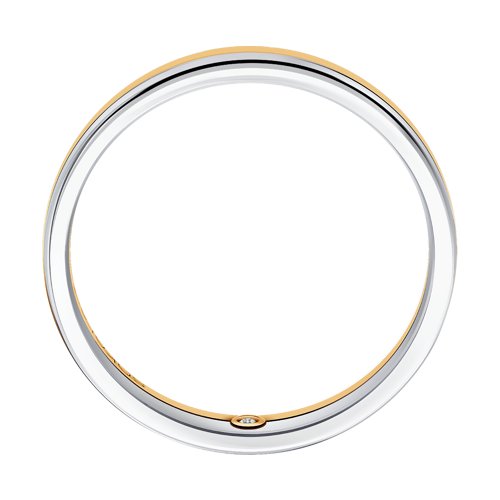 Золотое кольцо SOKOLOV 1114178-01 с бриллиантом