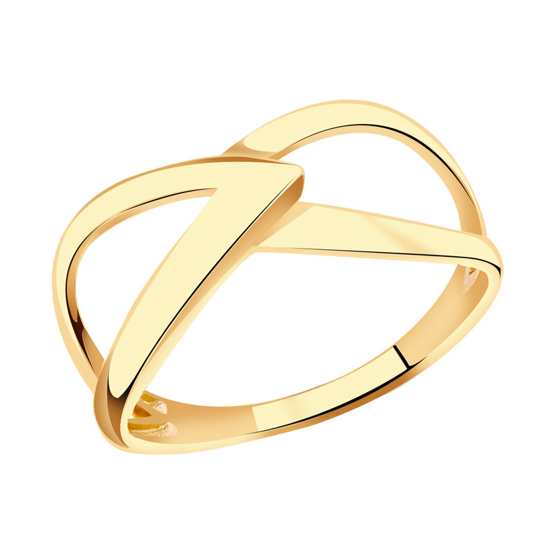 Золотое кольцо Золотые узоры 51-0097