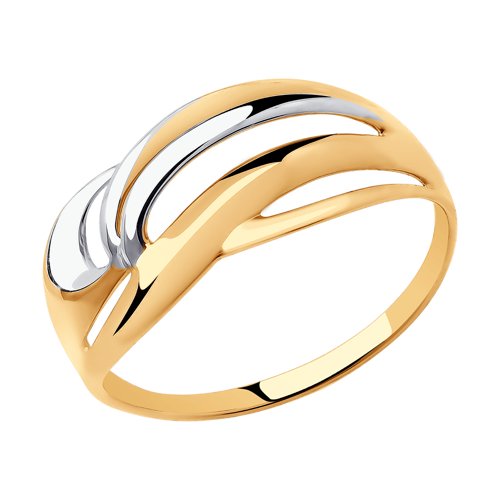 Золотое кольцо Diamant 51-110-00664-1