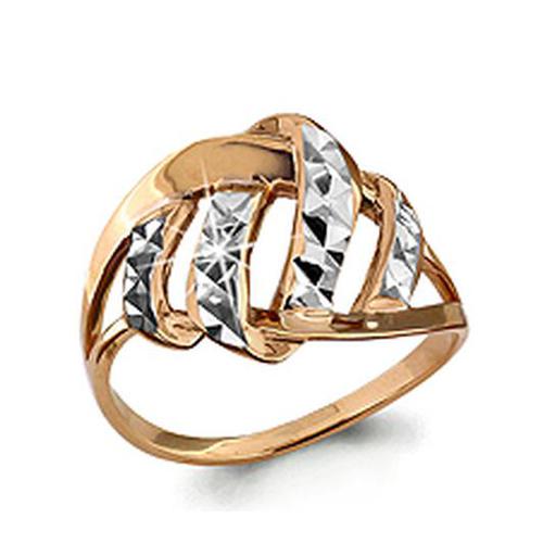Золотое кольцо AQUAMARINE 52599