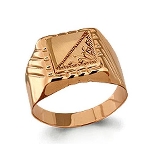 Золотое кольцо AQUAMARINE 53010