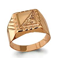 Золотое кольцо AQUAMARINE 53013