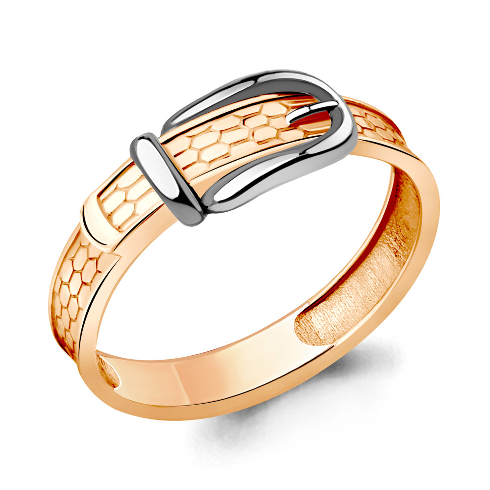 Золотое кольцо AQUAMARINE 54060