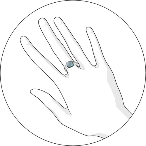 Серебряное кольцо SOKOLOV 92010622 с фианитом и кварцем
