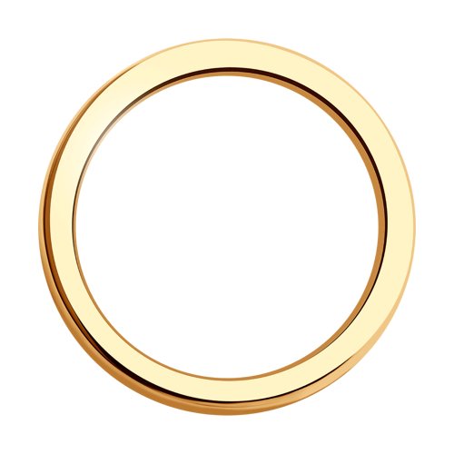 Кольцо из золочёного серебра SOKOLOV 93010885 с фианитом