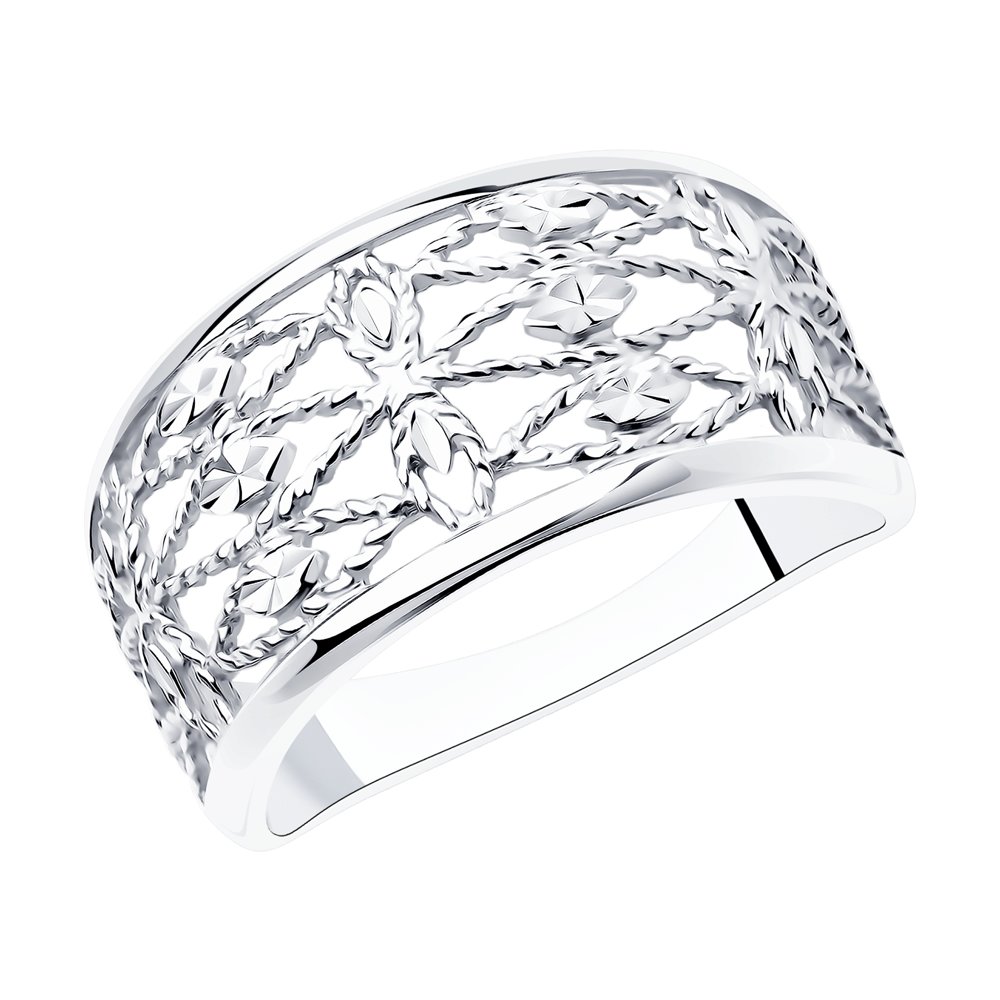 Серебряное кольцо Diamant 94-110-00720-1