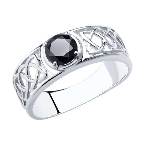 Серебряное кольцо Diamant 94-110-00956-1 с фианитом