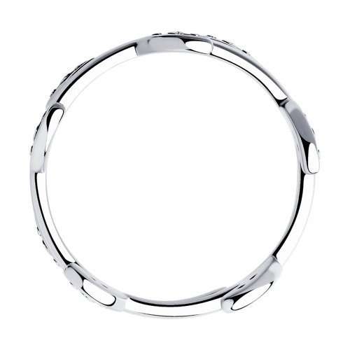 Серебряное кольцо Diamant 94-110-01050-1 с фианитом