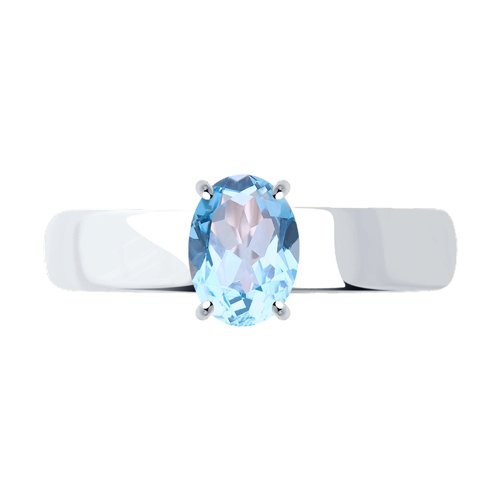 Серебряное кольцо Diamant 94-310-00626-1 с топазом
