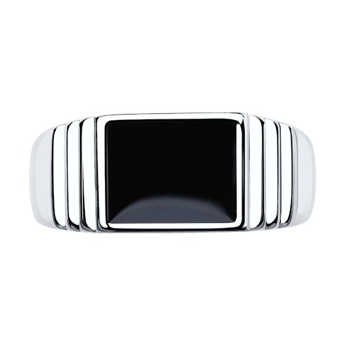 Серебряное кольцо SOKOLOV 94010432 с эмалью