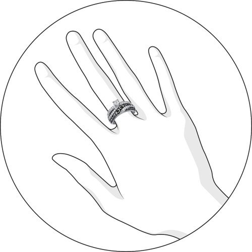 Серебряное кольцо SOKOLOV 94011133 с фианитом и эмалью