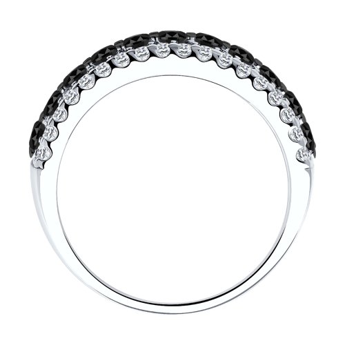 Серебряное кольцо SOKOLOV 94011271 с фианитом