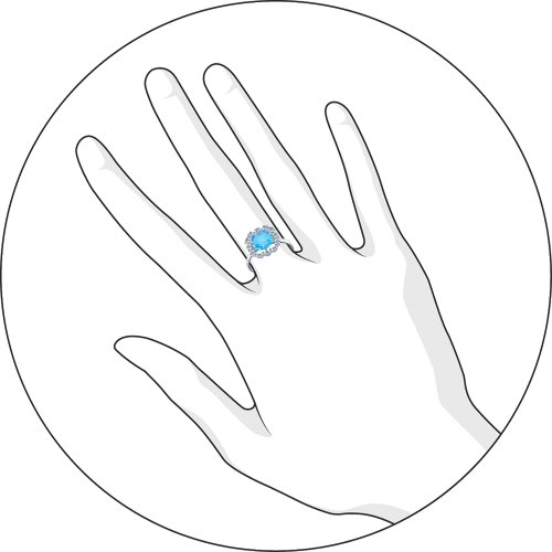 Серебряное кольцо SOKOLOV 94011529 с фианитом и ювелирным кристаллом