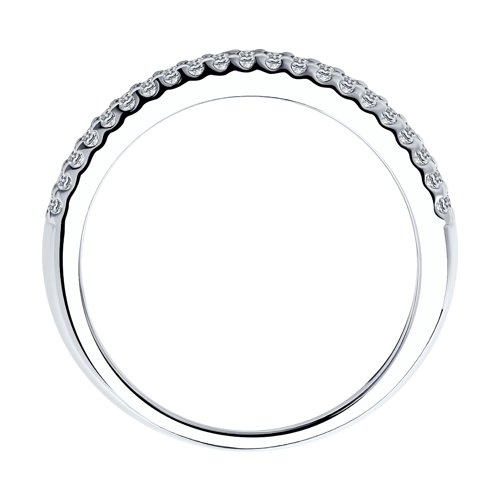 Серебряное кольцо SOKOLOV 94011536 с фианитом