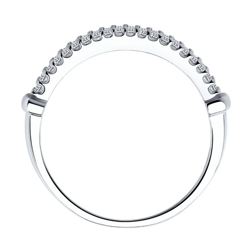 Серебряное кольцо SOKOLOV 94011573 с фианитом