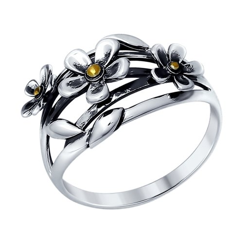 Серебряное кольцо SOKOLOV 95010089