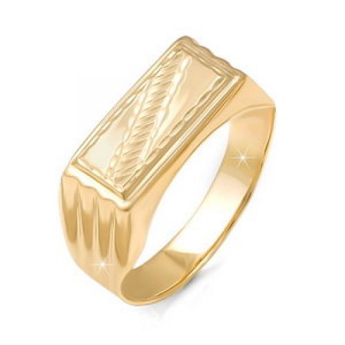 Золотое кольцо КЮЗ Del'ta D040082