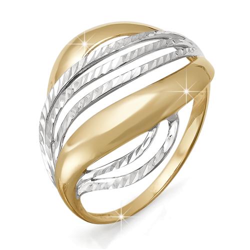 Золотое кольцо КЮЗ Del'ta D210665