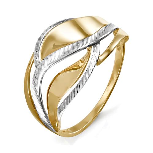Золотое кольцо КЮЗ Del'ta D210763