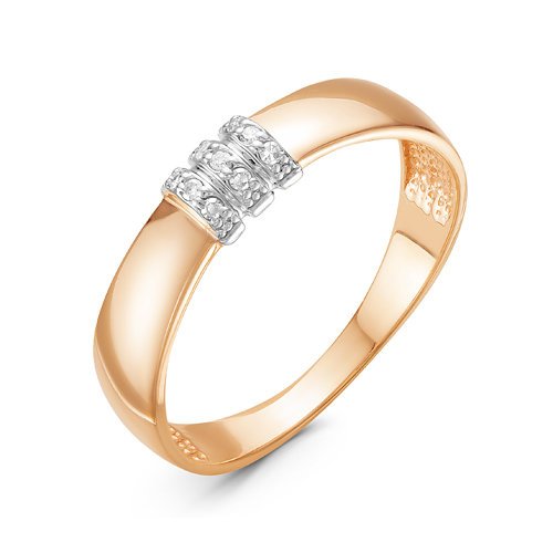 Золотое кольцо КЮЗ Del'ta DБР111025 с бриллиантом
