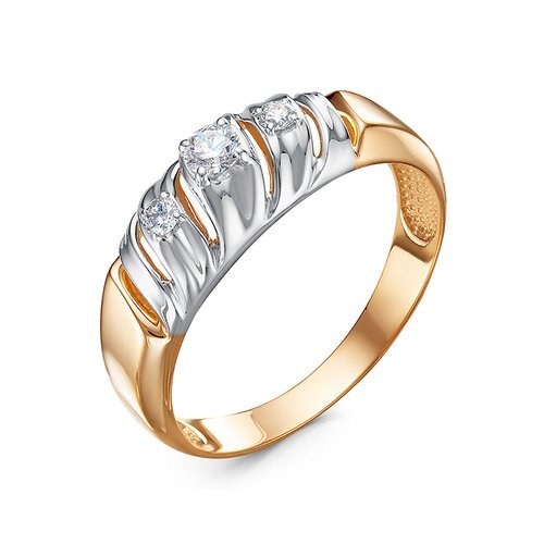 Золотое кольцо КЮЗ Del'ta DБР111812 с бриллиантом