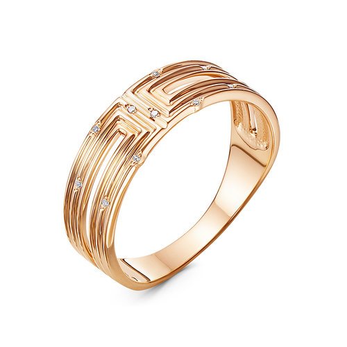 Золотое кольцо КЮЗ Del'ta DБР112022 с бриллиантом
