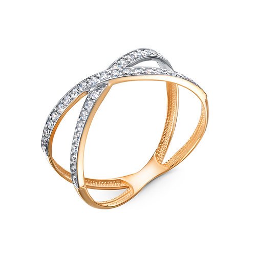 Золотое кольцо КЮЗ Del'ta DБР112058 с бриллиантом