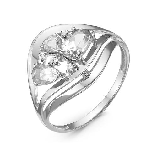 Серебряное кольцо КЮЗ Del'ta Dс116695 с фианитом