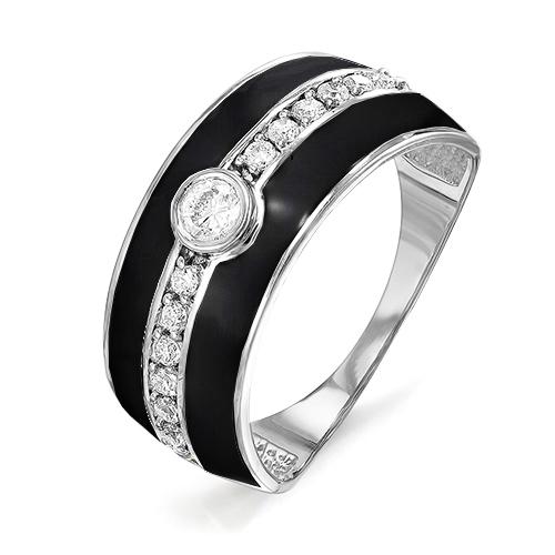 Серебряное кольцо КЮЗ Del'ta Dс910175 с фианитом