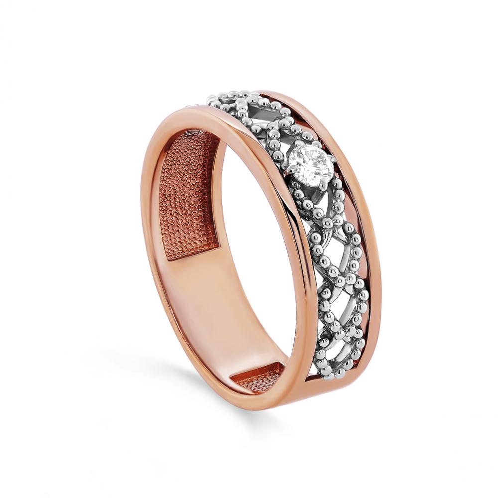 Золотое кольцо KABAROVSKY K11-01392-1000 с бриллиантом