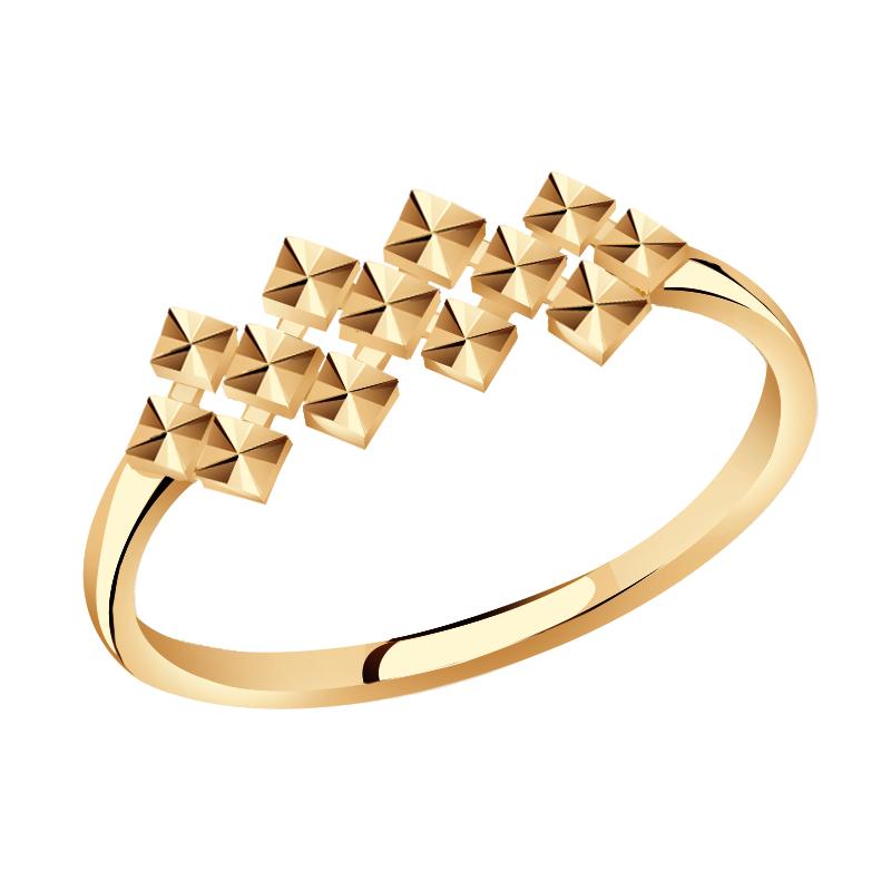 Золотое кольцо Красносельский ювелир АК411-2554