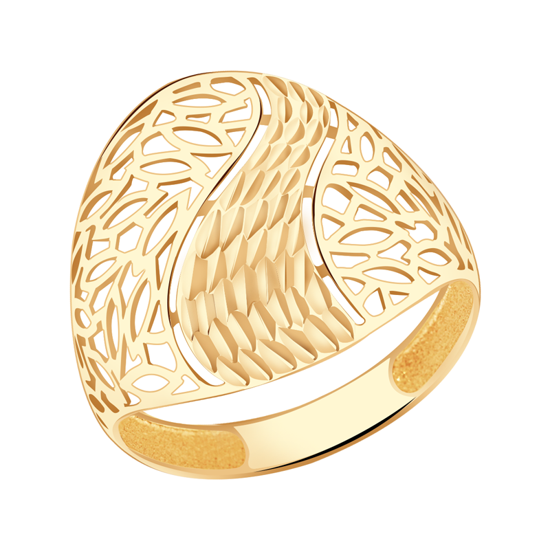 Золотое кольцо Красносельский ювелир АКд598-3585