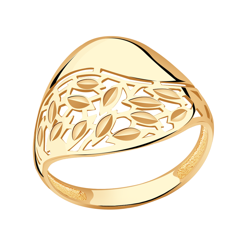 Золотое кольцо Красносельский ювелир АКд608-3710